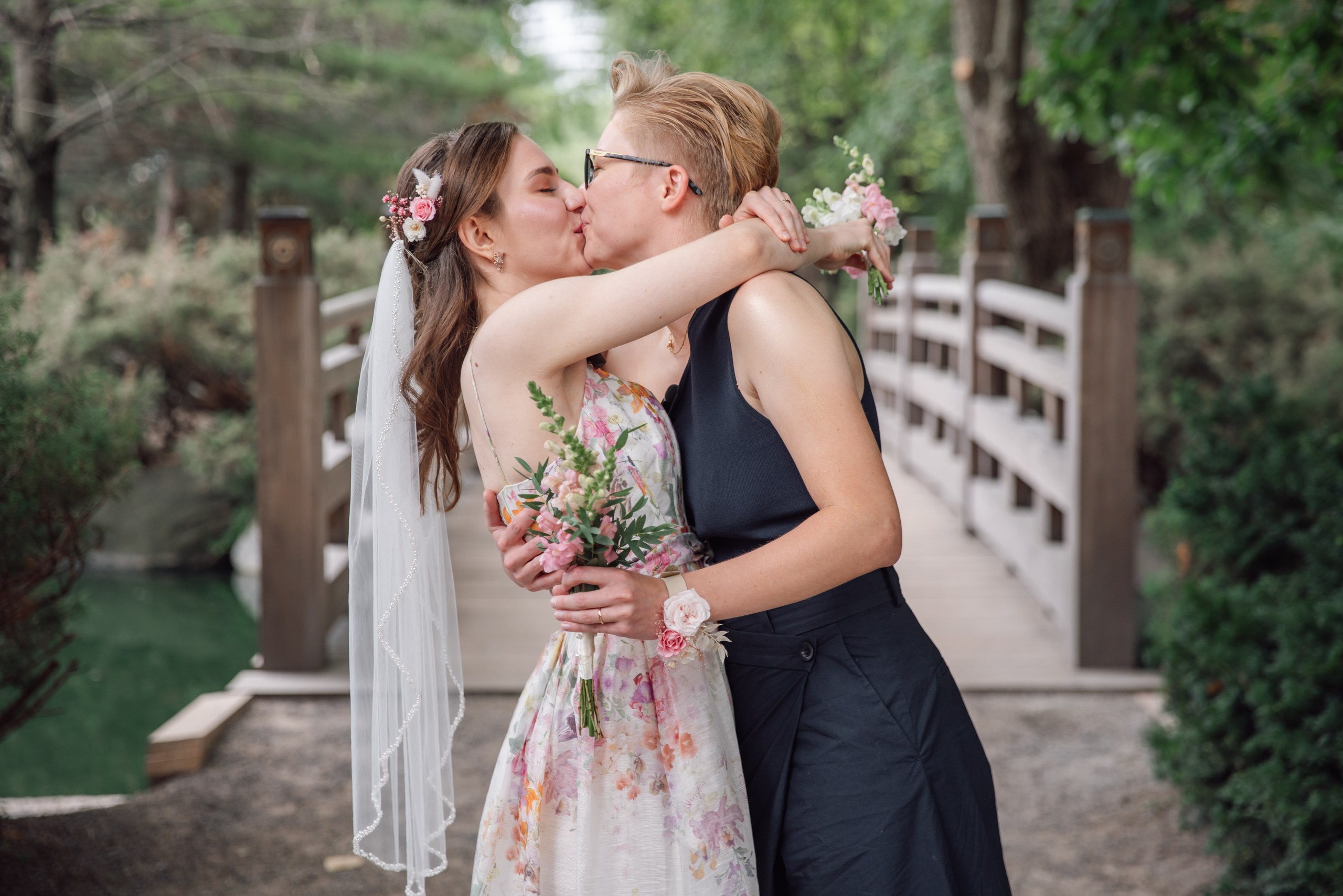 A wedding ceremony officiated by Charity
